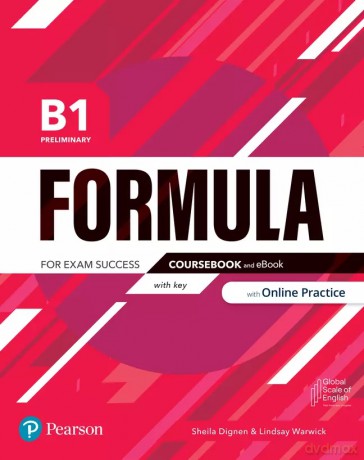 Formula. B1 Preliminary. Coursebook with key and eBook with Online Practice Access Code [KSIĄŻKA]