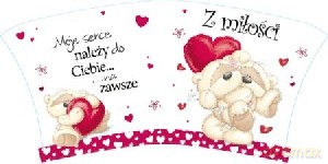 Kubek Serce Z miłości Fizzy Moon [GADŻET]
