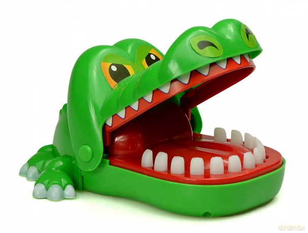 GRA Duży KROKODYL U DENTYSTY Chory Ząbek