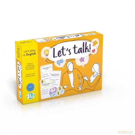 Gra językowa Angielski Let's talk! OOS [KSIĄŻKA]