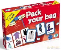 Gra językowa Angielski Pack your back. Opr. karton [KSIĄŻKA]