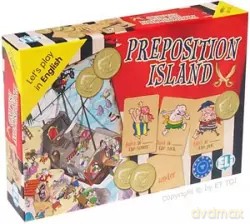 Gra językowa Angielski Preposition Island. Op. karton [KSIĄŻKA]