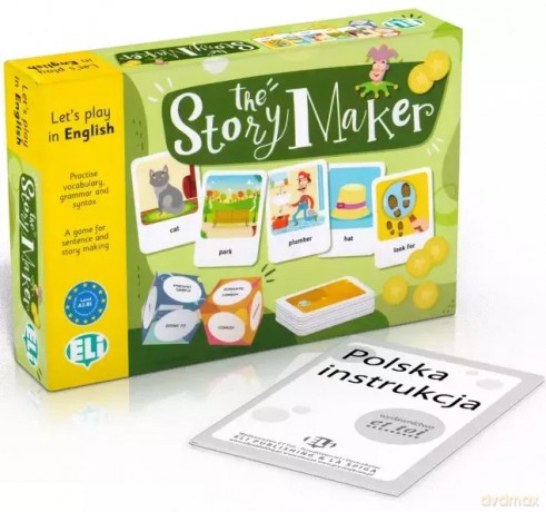 Gra językowa Angielski The Story Maker [KSIĄŻKA]
