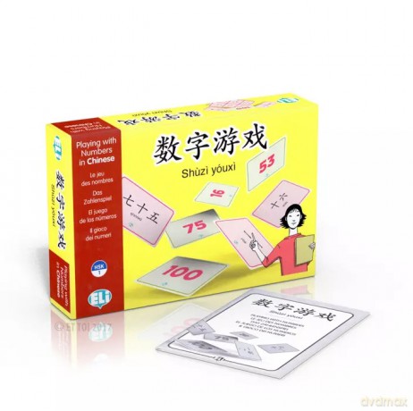 Gra językowa Chiński Shuzi youx HSK 1 /playing with numbers/ [KSIĄŻKA]