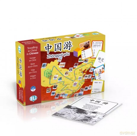Gra językowa Chiński Zhongguo you HSK 3 /travelling in China/ [KSIĄŻKA]