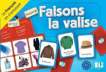 Gra językowa Francuski Faisons la valise [KSIĄŻKA]