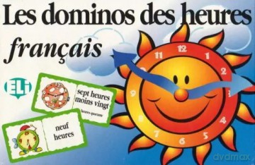 Gra językowa Francuski Les dominos des Heures [KSIĄŻKA]
