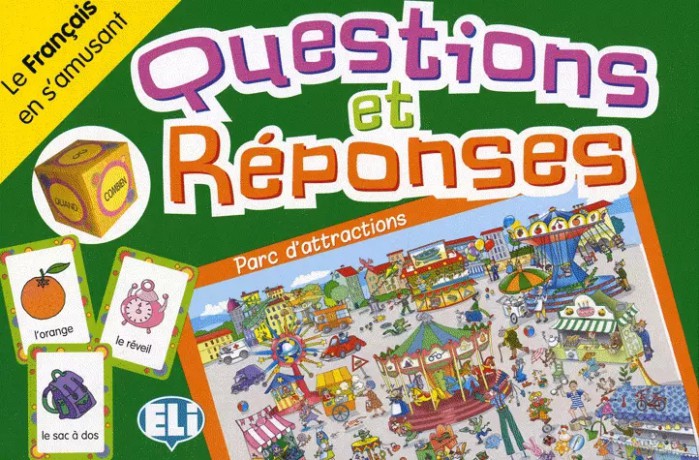 Gra językowa Francuski Questions et reponses [KSIĄŻKA]