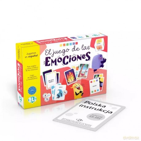 Gra językowa Hiszpanski El juego de las emociones OOS [KSIĄŻKA]