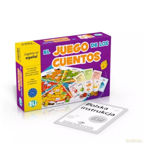 Gra językowa Hiszpański El Juego de los cuentos [KSIĄŻKA]