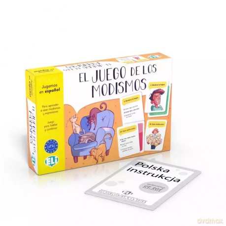 Gra językowa Hiszpański El juego de los modismos. OOS [KSIĄŻKA]