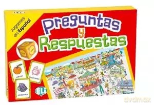 Gra językowa Hiszpański Preguntas y respuestas [KSIĄŻKA]