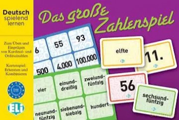 Gra językowa Niemiecki Das Grosse Zahlenspiel Deutsch. [KSIĄŻKA]