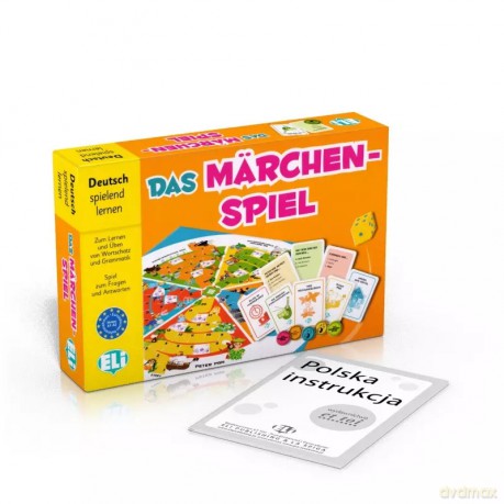 Gra językowa Niemiecki Das Marchenspiel [KSIĄŻKA]