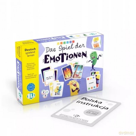 Gra językowa Niemiecki Das Spiel der Emotionen [KSIĄŻKA]