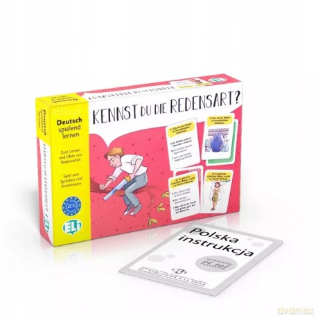 Gra językowa Niemiecki Kennst du die Redensart [KSIĄŻKA]