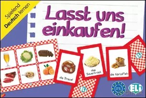 Gra językowa Niemiecki Lasst und einkaufen!. Opr. karton [KSIĄŻKA]