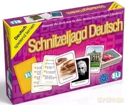 Gra językowa Niemiecki Schnitzeljagd Deutsch [KSIĄŻKA]