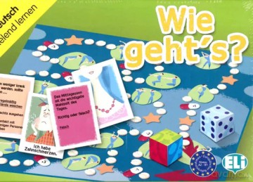 Gra językowa Niemiecki Wie geht's [KSIĄŻKA]