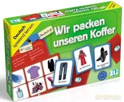 Gra językowa Niemiecki Wir packen unseren Koffer. Opr. karton [KSIĄŻKA]