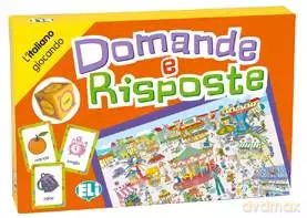 Gra językowa Włoski Domande e Risposte [KSIĄŻKA]