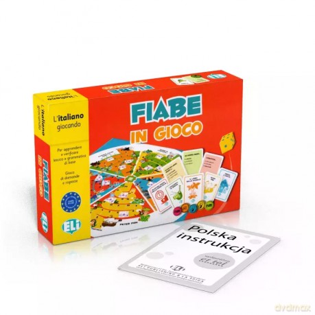 Gra językowa Włoski Fiabe in gioco [KSIĄŻKA]