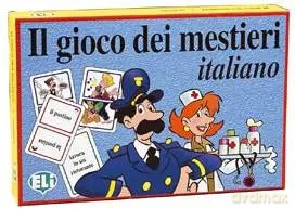 Gra językowa Włoski Il gioco dei mestieri italiano [KSIĄŻKA]