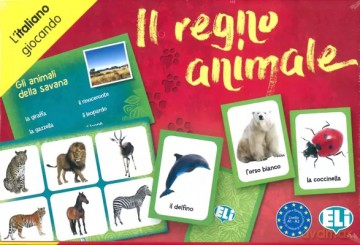 Gra językowa Włoski Il regno animale [KSIĄŻKA]