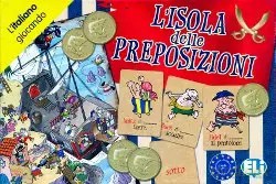 Gra językowa Włoski L'isola delle preposizioni [KSIĄŻKA]