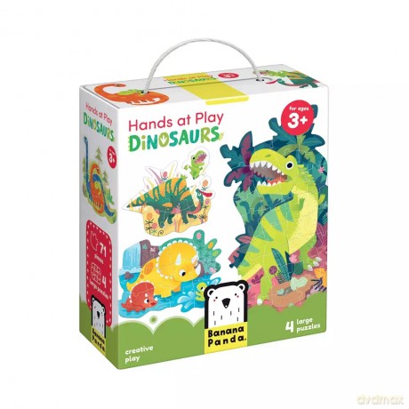 Hands at Play. Dinosaurs [KSIĄŻKA]