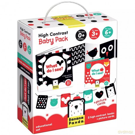 High Contrast. Baby Pack 0+/3m+/6m+ [KSIĄŻKA]