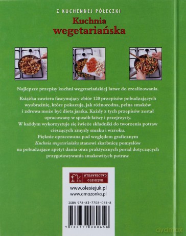 Kuchnia wegetariańska. Z kuchennej półeczki - Jenny Stacey [KSIĄŻKA]