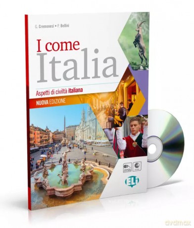 I come Italia Aspetti di civilta italiana Książka + ćwiczenia + CD Nuova edizione [KSIĄŻKA]