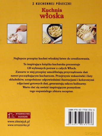 Kuchnia włoska. Z kuchennej półeczki - Penny Stephens [KSIĄŻKA]