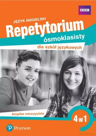 Język angielski. Repetytorium Ósmoklasisty dla szkół językowych. 4w1. Książka nauczyciela [KSIĄŻKA]