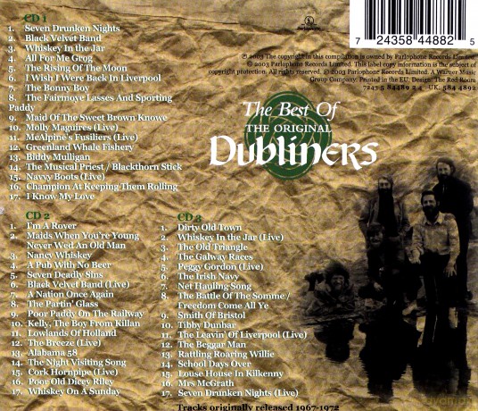 The Dubliners: The Best Of The Dubliners [3CD]