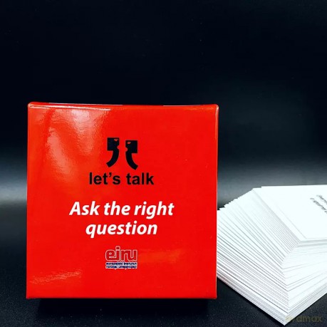 Karty konwersacyjne mini Ask the right question [KSIĄŻKA]