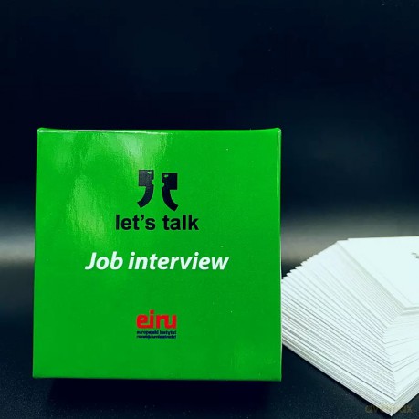 Karty konwersacyjne mini Job interview [KSIĄŻKA]