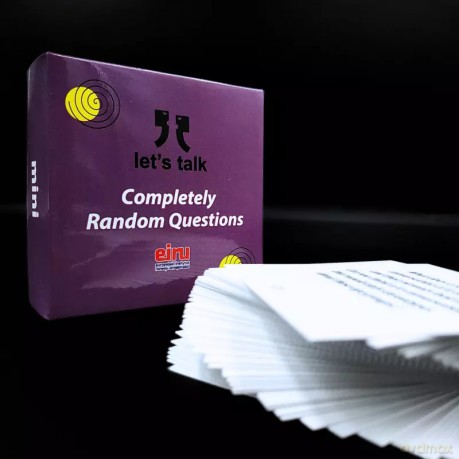 Karty konwersacyjne mini. Completely Random Questions [KSIĄŻKA]