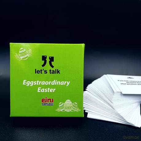 Karty konwersacyjny mini. Eggstraordinary Easter [KSIĄŻKA]