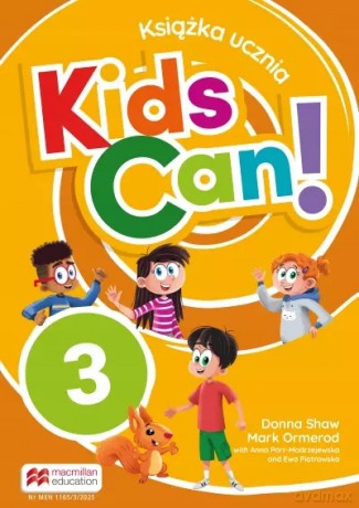 Kids Can 3 PODRĘCZNIK Macmillan - Donna Shaw, Mark Ormerod, Anna Parr-Modrzejewska, Ewa Piotrowska [KSIĄŻKA]
