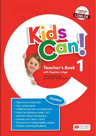 Kids Can! 1. Teacher's Book Pack + CD + T's App [KSIĄŻKA]