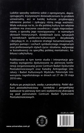 Kultura po przejściach, osoby z przeszłością. Polski dyskurs postzależnościowy. Tom 1: Konteksty i perspektywy badawcze - Ryszard Nycz (red.) [KSIĄŻKA]