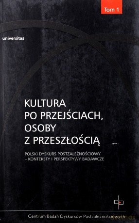 Kultura po przejściach, osoby z przeszłością. Polski dyskurs postzależnościowy. Tom 1: Konteksty i perspektywy badawcze - Ryszard Nycz (red.) [KSIĄŻKA]