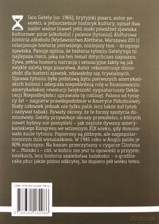 Kulturowa historia tytoniu - Iain Gately [KSIĄŻKA]