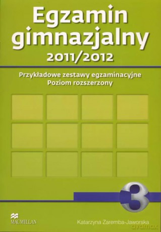 Komponent Egzamin Gimnazjalny 3 - Katarzyna Zaremba-Jaworska [KSIĄŻKA]