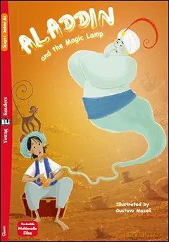 LA Aladdin and the Magic Lamp książka online A1 [KSIĄŻKA]