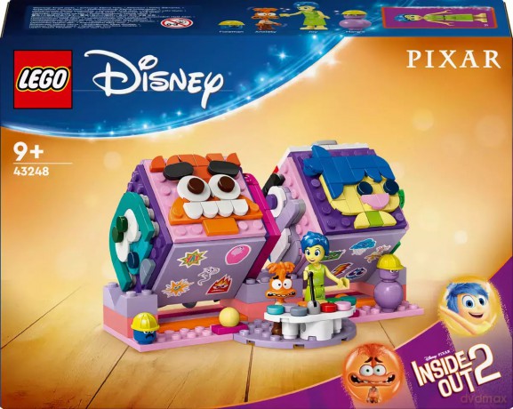 LEGO Disney W głowie się nie mieści 2 - kostki z emocjami 43248 (6 sztuk) [KLOCKI]