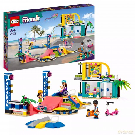 LEGO Friends Skatepark 41751 (3 sztuki) [KLOCKI]