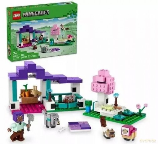 LEGO Minecraft Rezerwat zwierząt 21253 (8 sztuk) [KLOCKI]